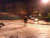 snow in petach tikva
